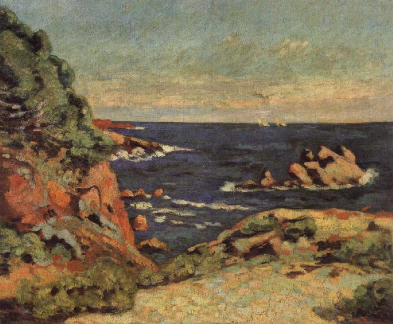 Armand guillaumin View of Agay Germany oil painting art